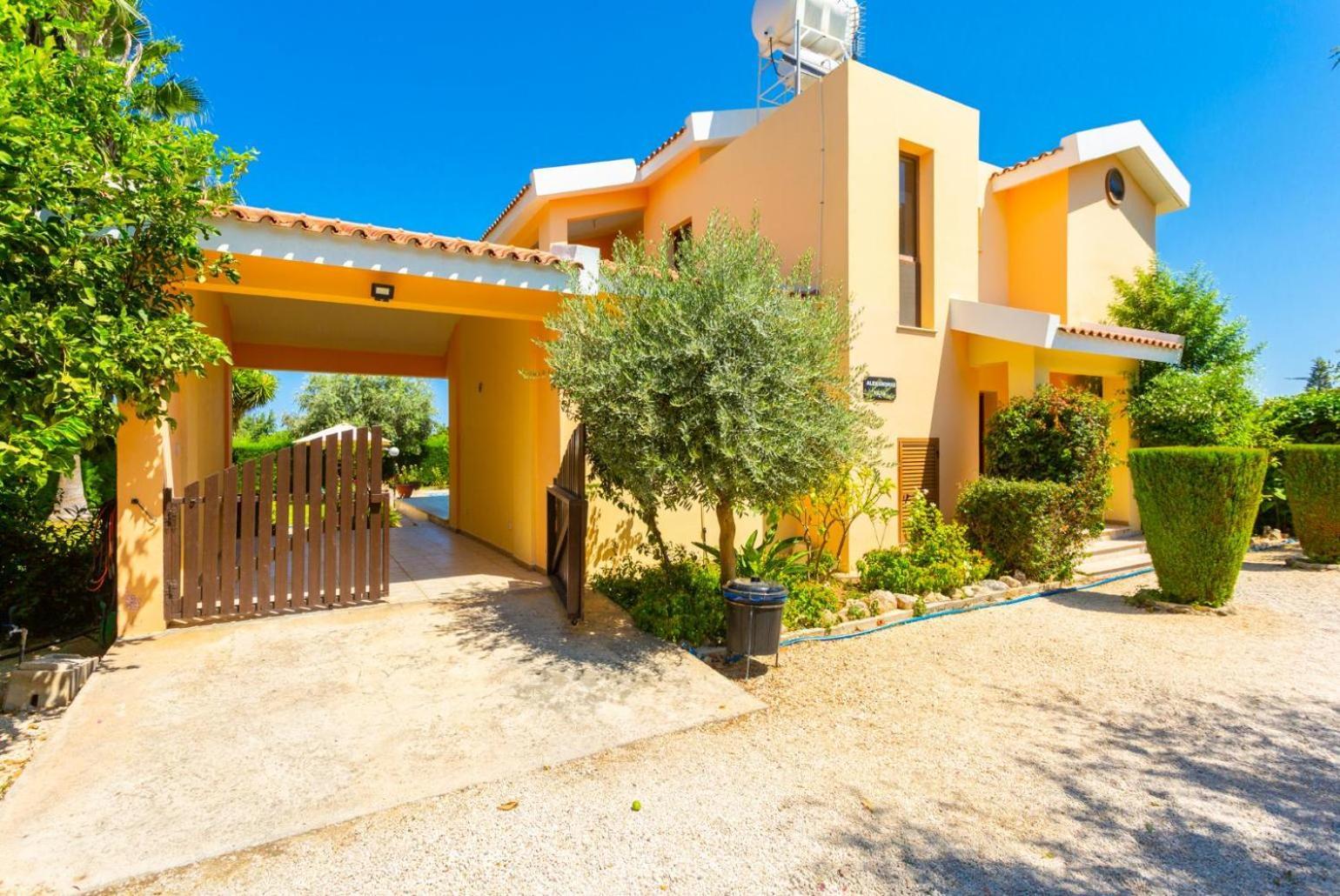 Villa Halima Stefanos Polis Eksteriør bilde
