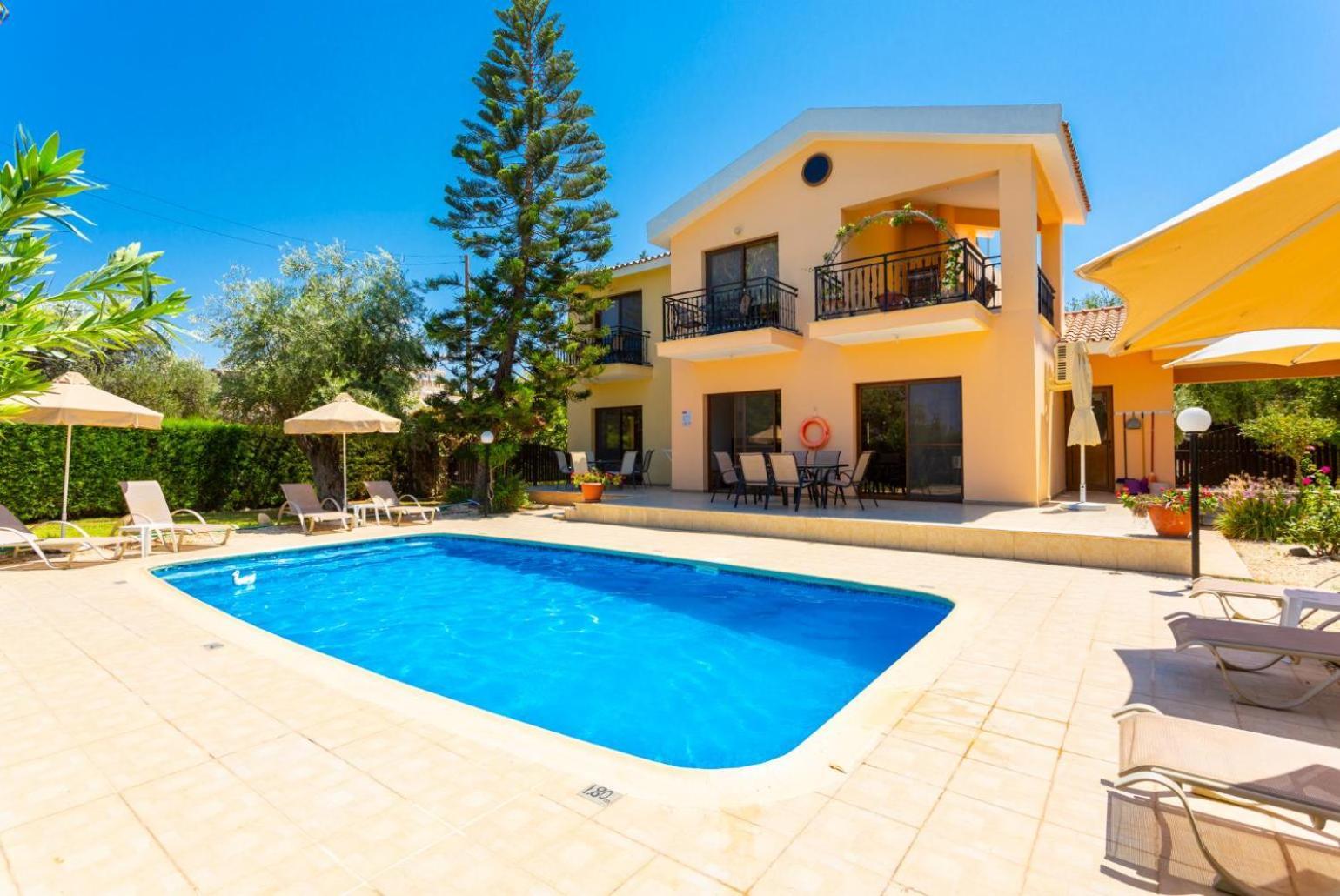 Villa Halima Stefanos Polis Eksteriør bilde