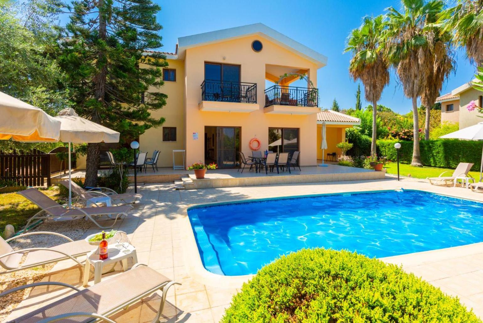 Villa Halima Stefanos Polis Eksteriør bilde